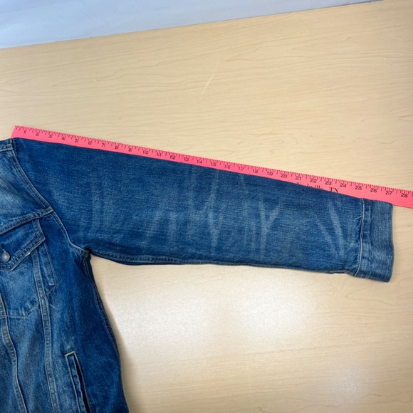 Excellent Condition LEVI'S Button Up denim Trucker Jacket Size: XL - Picture 11 of 16
